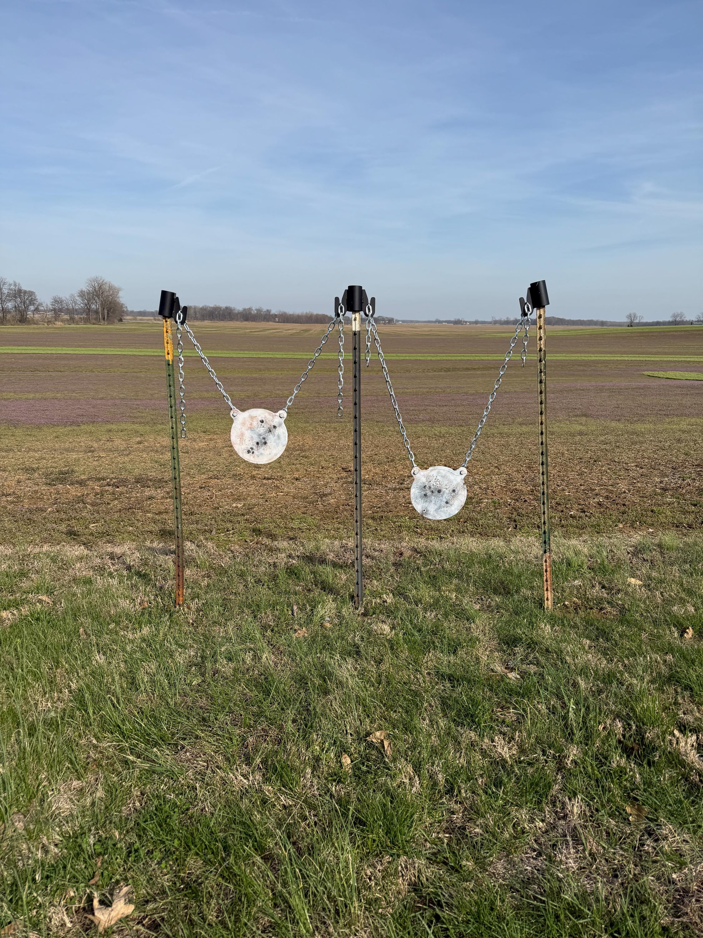 Steel T-Post Target Hanger