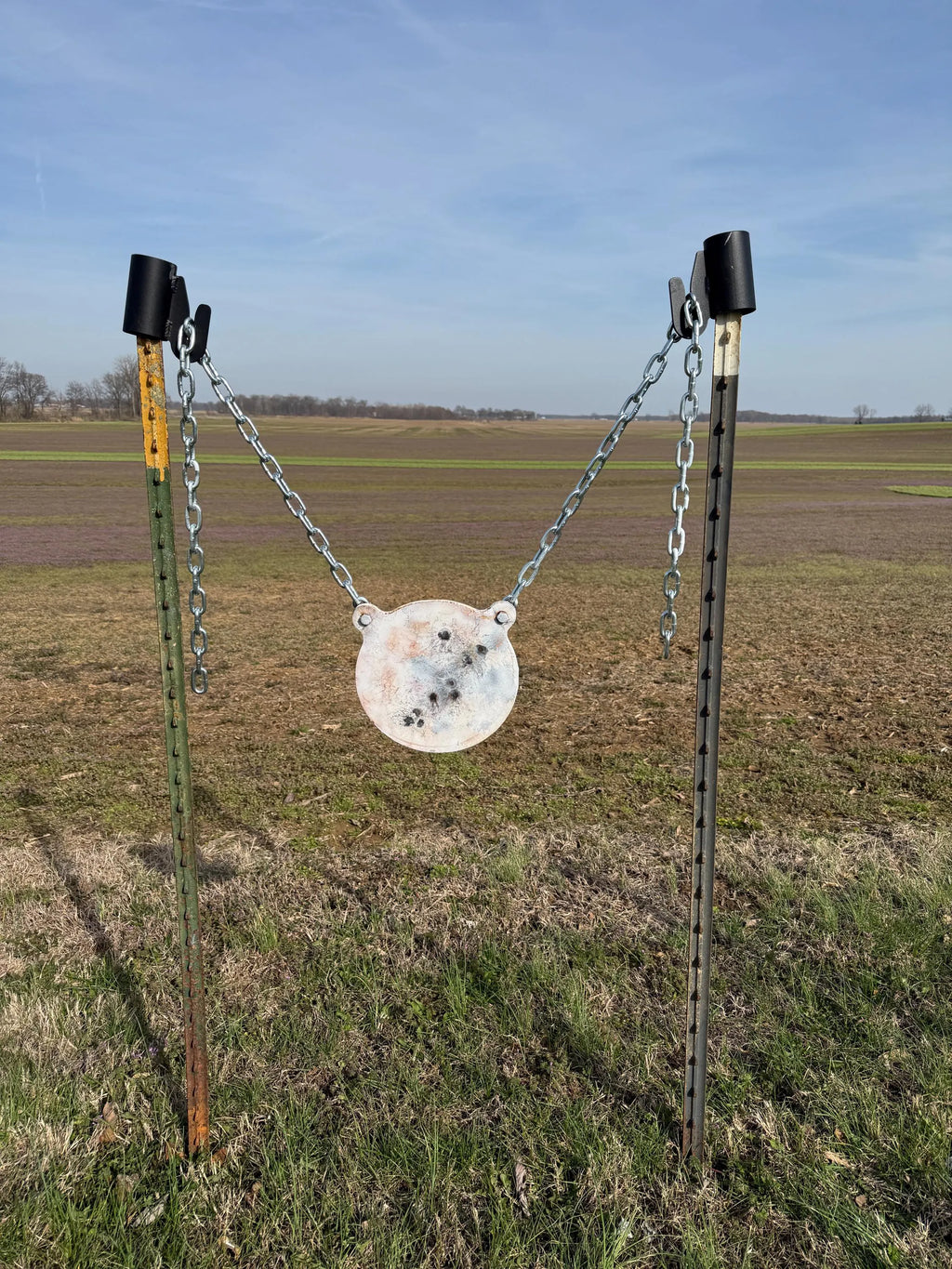 Steel T-Post Target Hanger