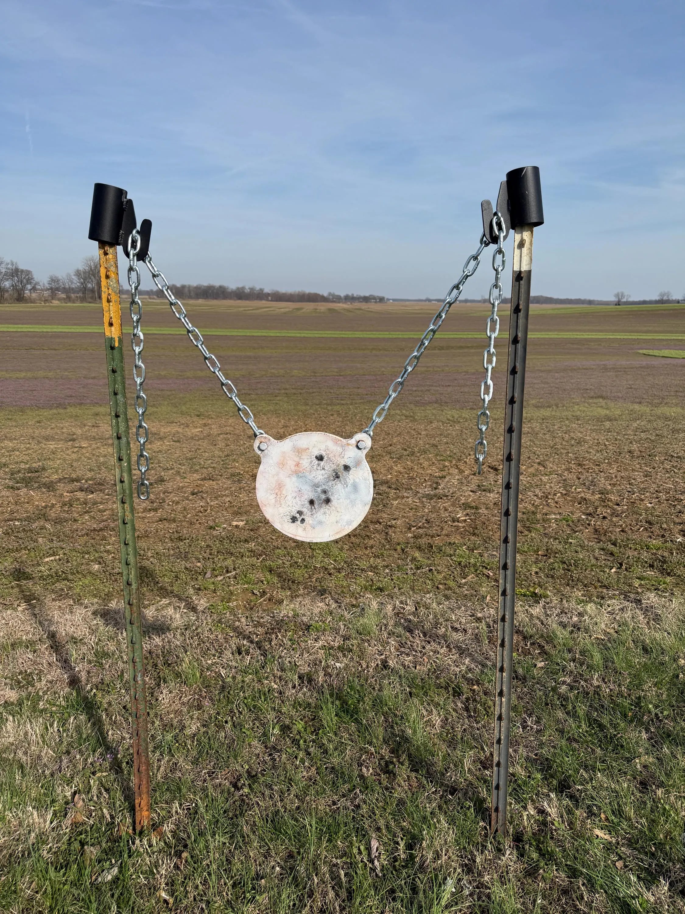 Steel T-Post Target Hanger