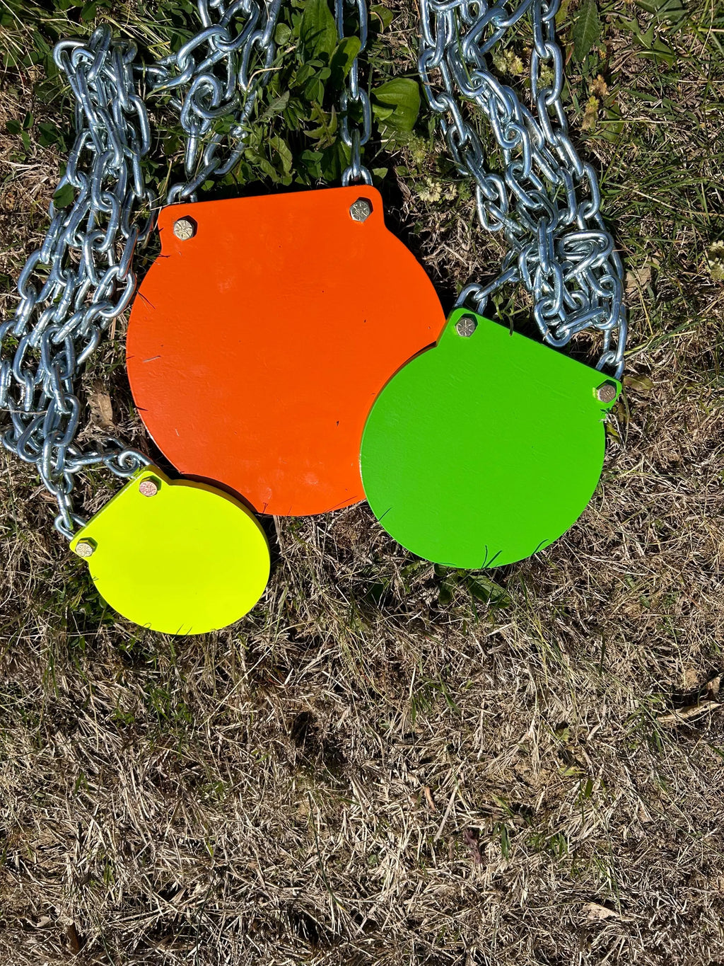 AR500 Steel Target Powder-Coated Ready-to-Hang